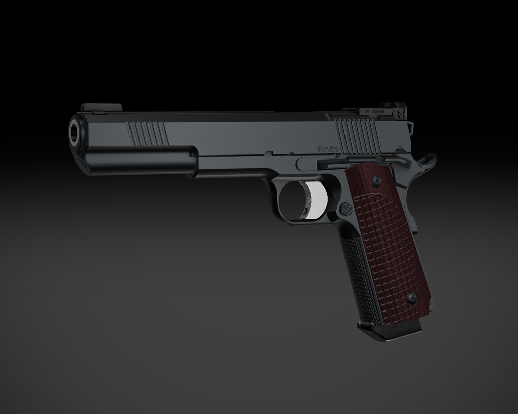 【VRChat想定】Dan Wesson Bruin