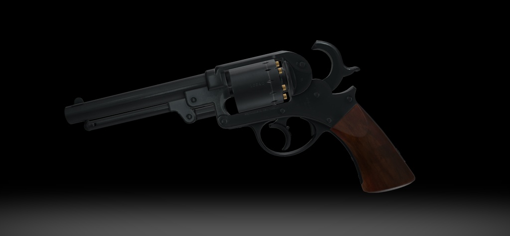 【VRChat想定】Starr Army Revolver