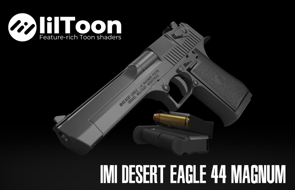 【VRChat想定】IMI Desert Eagle 44 Magnum