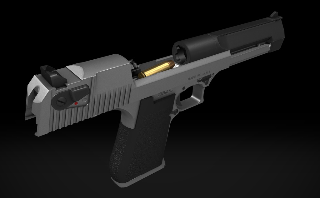 【VRChat想定】IMI Desert Eagle 44 Magnum