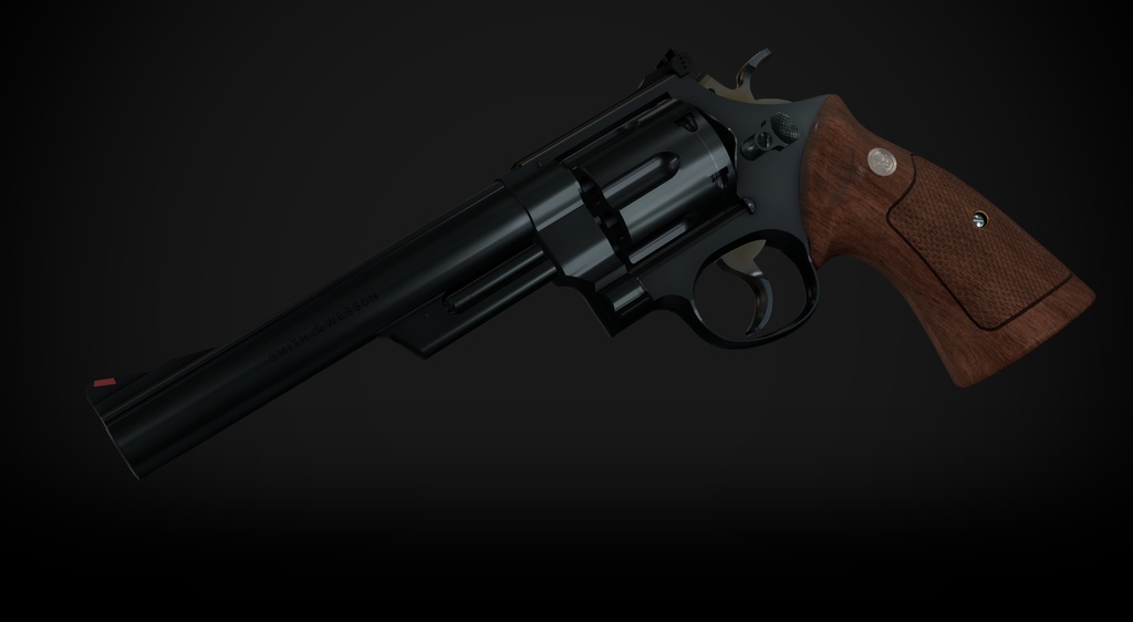 【VRChat想定】S&W The 44 Magnum PRE 29