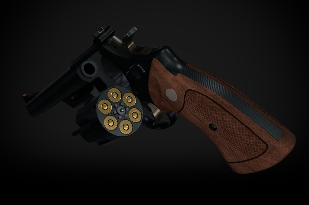 【VRChat想定】S&W The 44 Magnum PRE 29