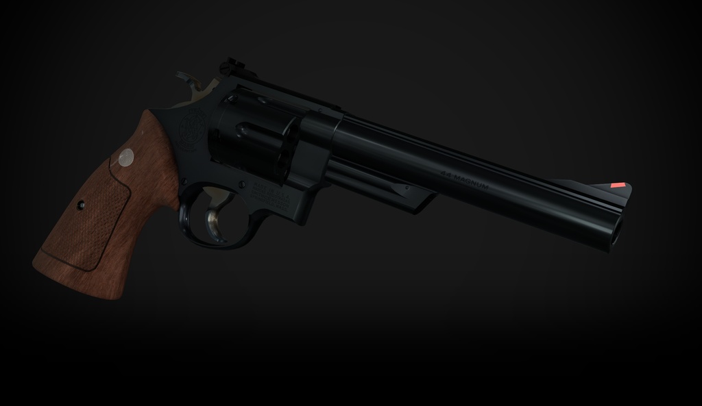 【VRChat想定】S&W The 44 Magnum PRE 29