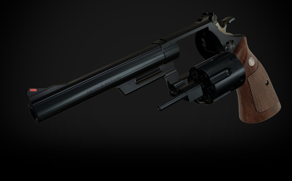 【VRChat想定】S&W The 44 Magnum PRE 29