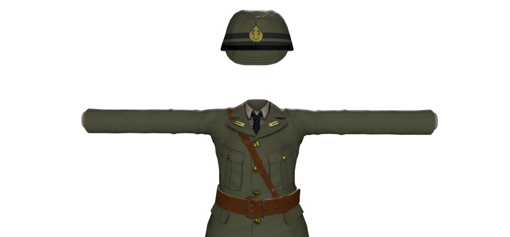 【しなの専用】海軍第三種軍装