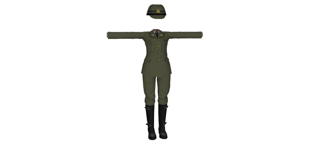 【しなの専用】海軍第三種軍装