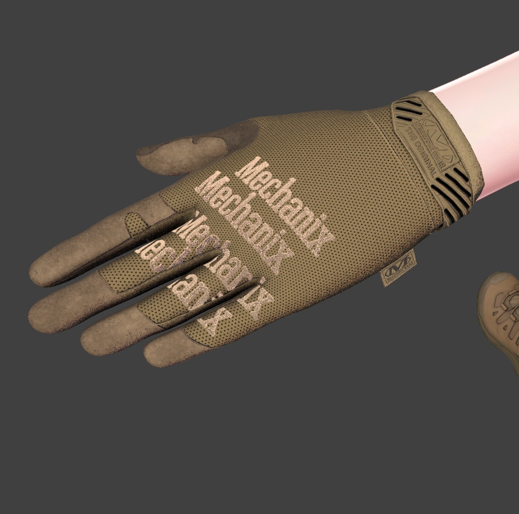 【複数アバター対応】mechanix wear gloves