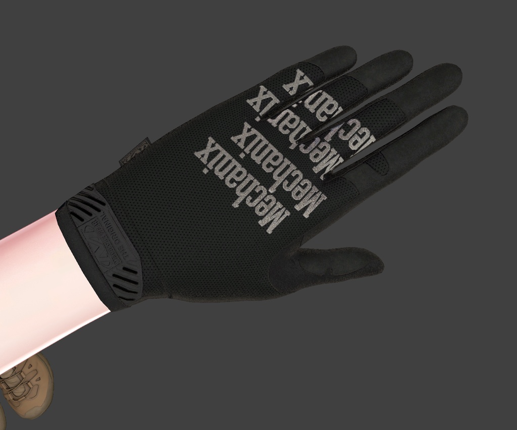 【複数アバター対応】mechanix wear gloves