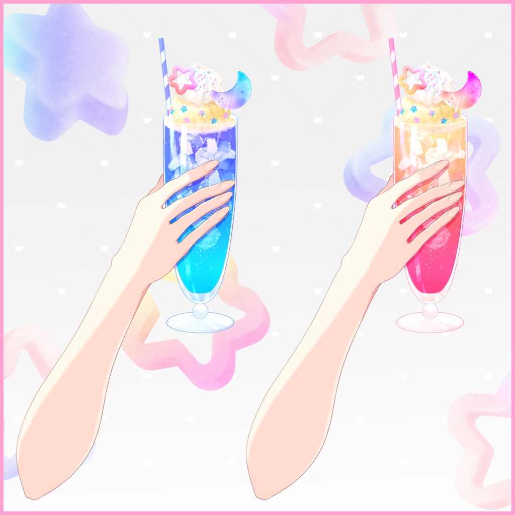 可愛いフロート素材