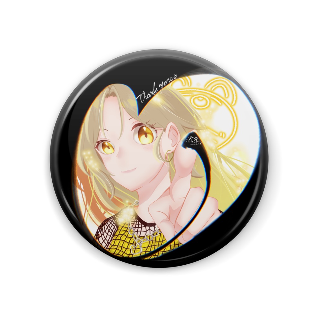 汐凪カナデ 描き下ろし缶バッジVol.1