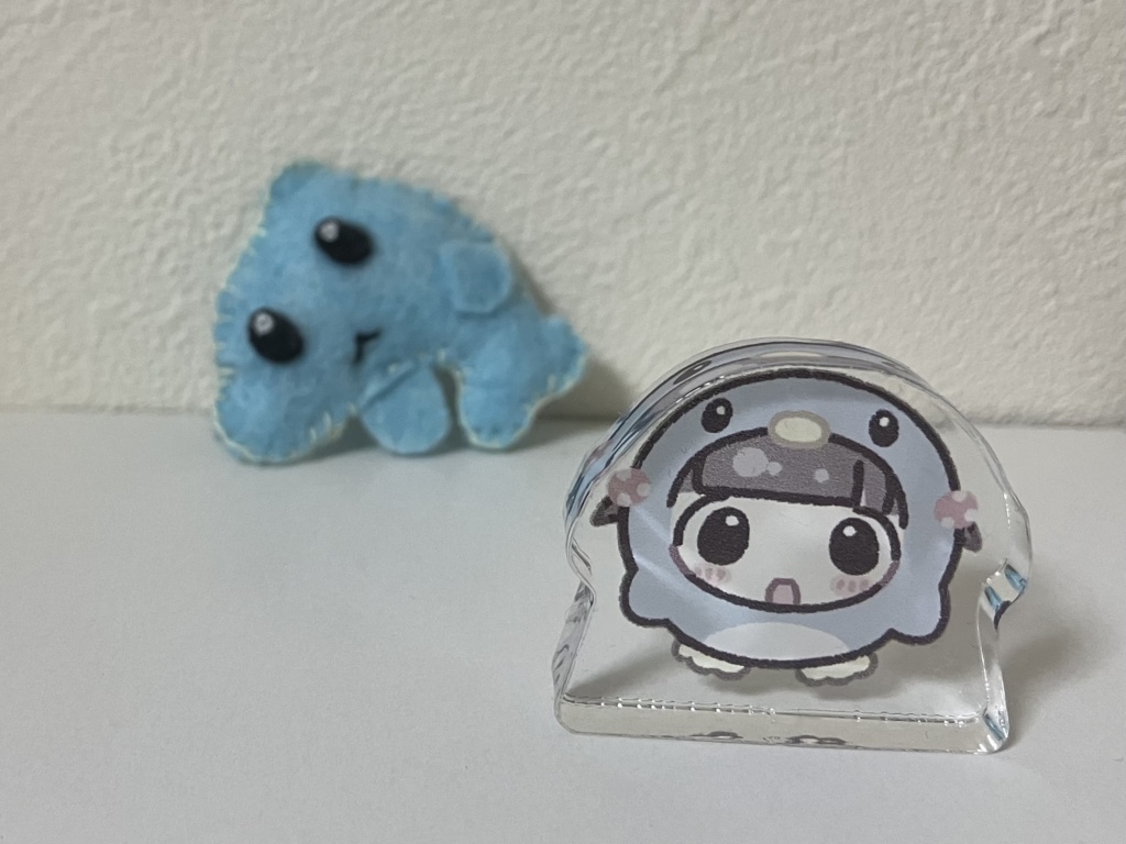 ペンギンさむいちゃん自立アクスタ