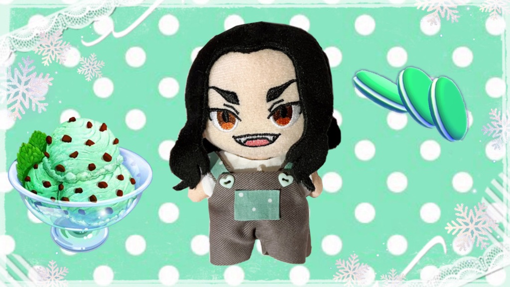 🐼チョコミントサロペ🐼