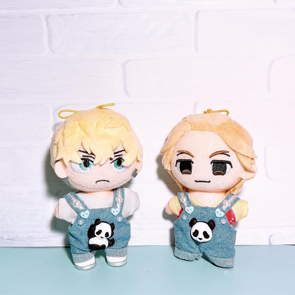 🐼デニム×パンダさんサロペ🐼