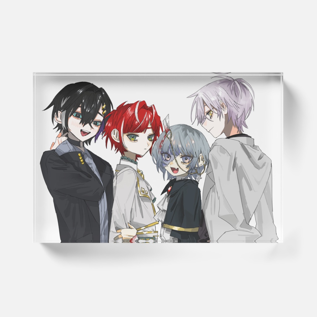 【誕生日記念】えーふぉー(仮)の文鎮アクリルブロック