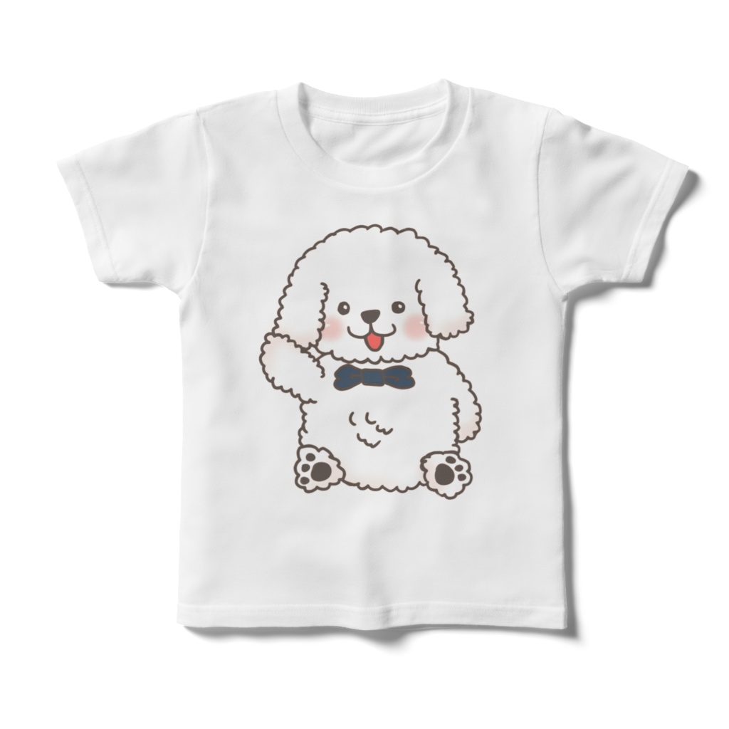キッズTシャツ/しろわんといっしょ！