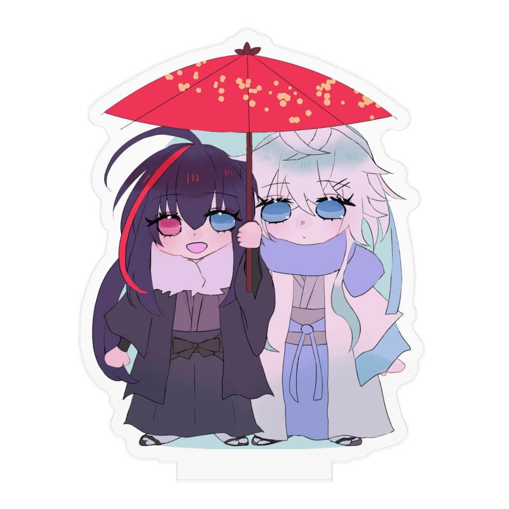 仲良し兄弟アクリルフィギュア~冬ver.~