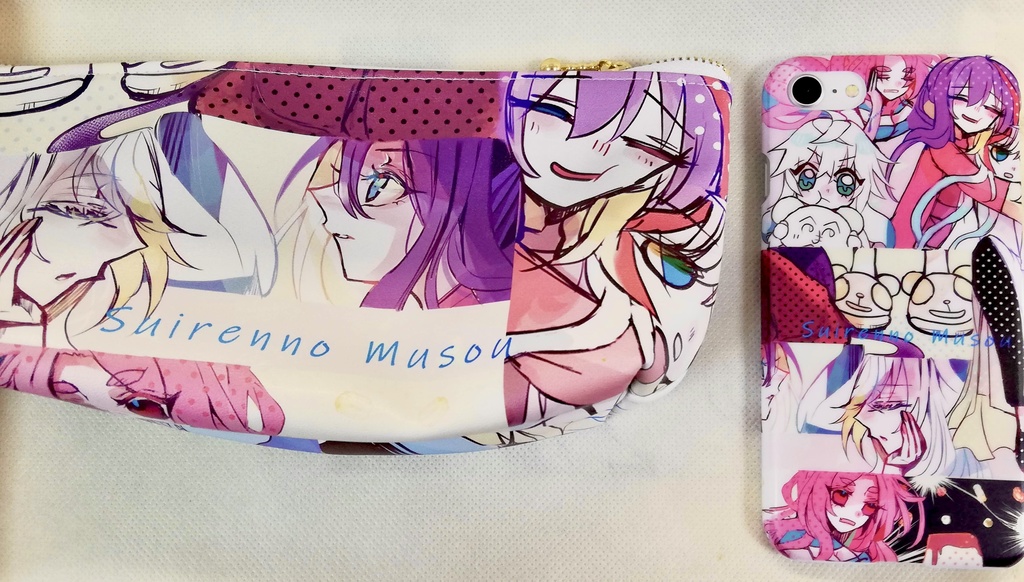 睡蓮の夢想~仲良し家族ポーチ~原稿デザイン ver.