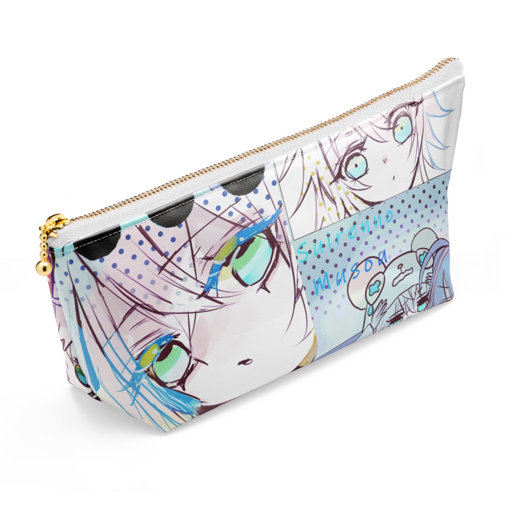 睡蓮の夢想~仲良し家族ポーチ~原稿デザイン ver.