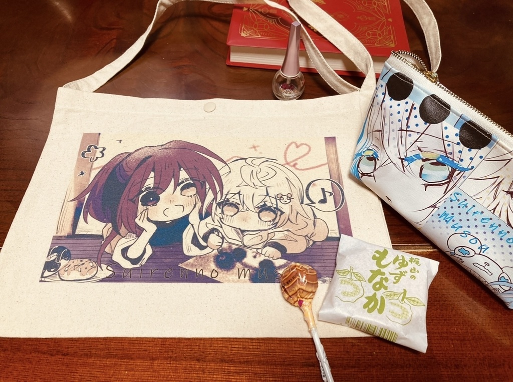 たろ実サコッシュ(おやつの時間ver)