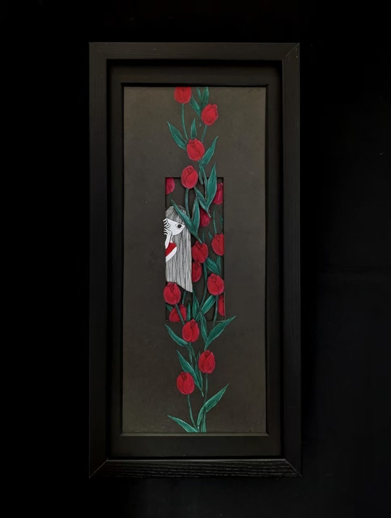 額装「ふかいところ」