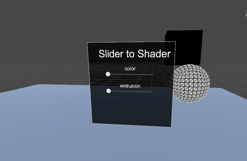 [VRChat] uGUIのスライダーでシェーダー値を操作するサンプル
