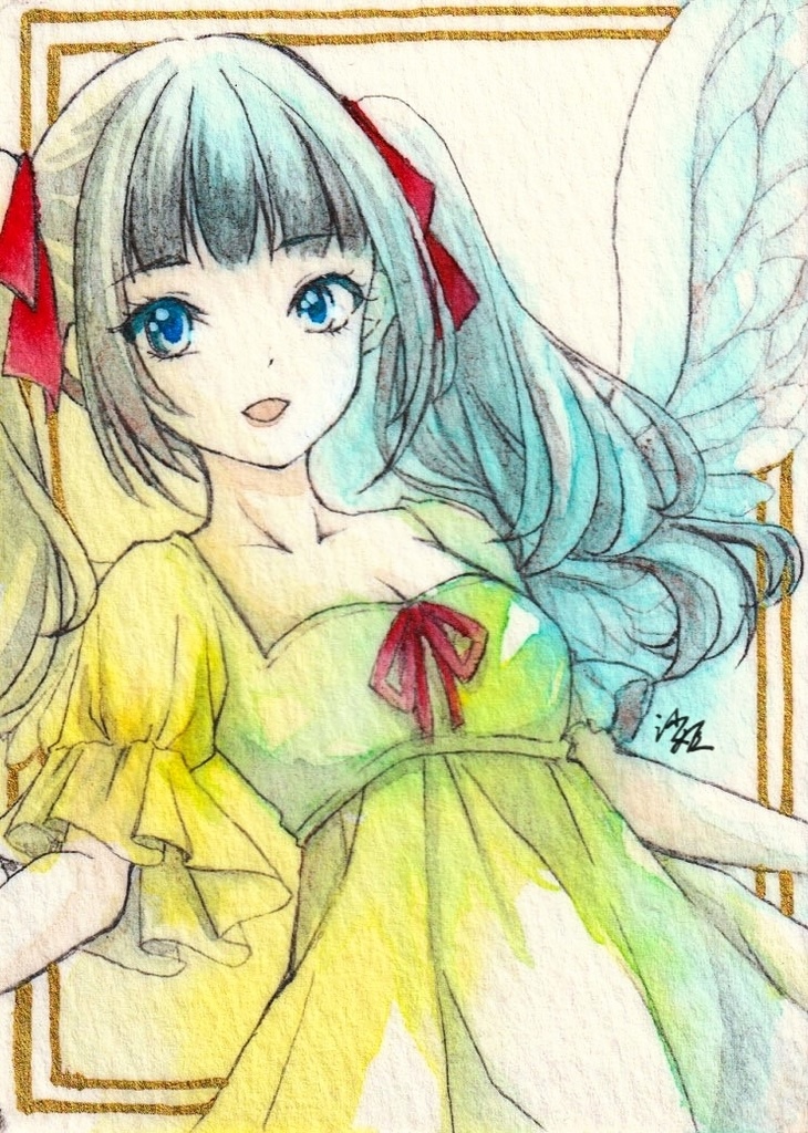 【ミニ原画】ATCサイズ①