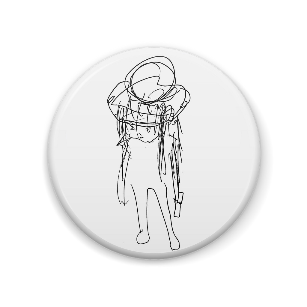 俯瞰 帽子の少年