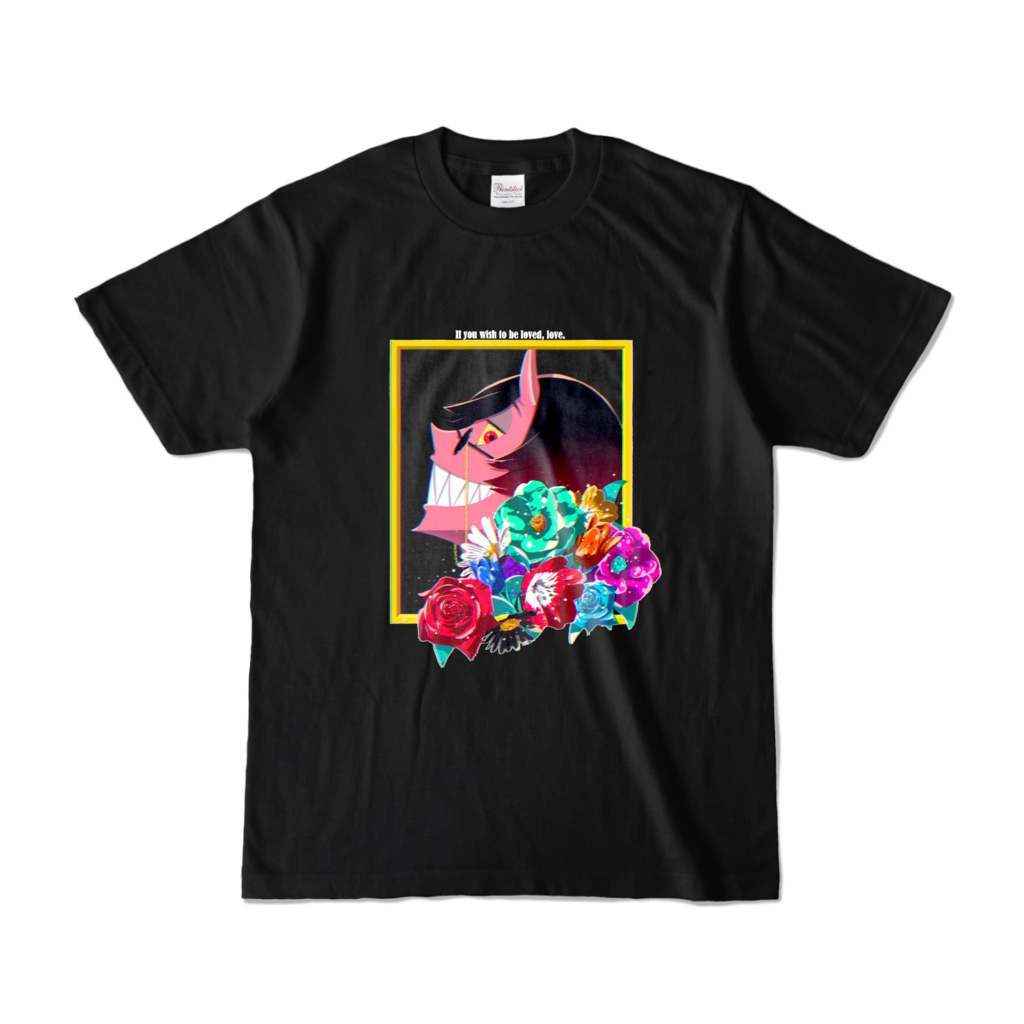 nico oji 「If you wish to be loved, love.」Tシャツ