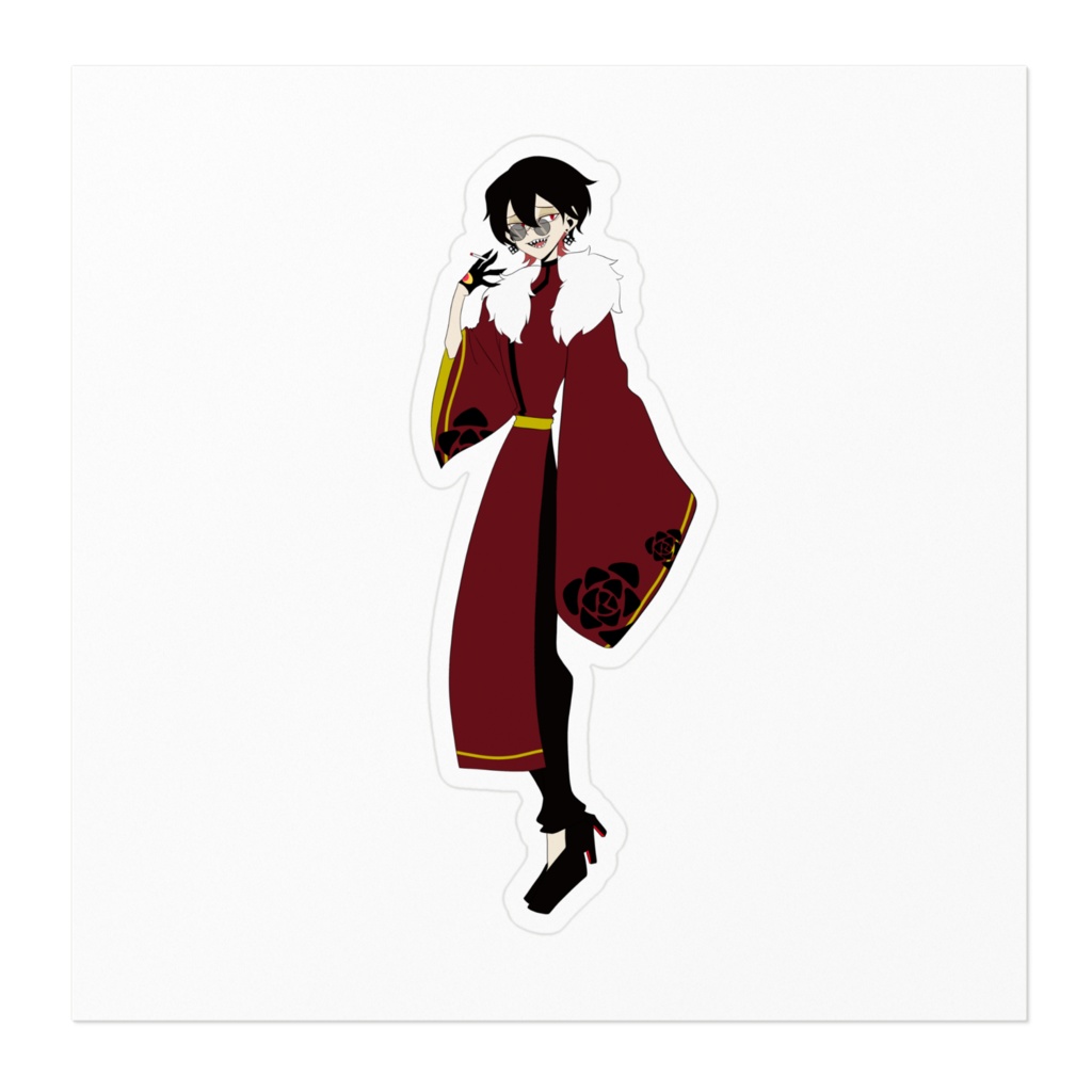 nico oji ステッカー 人間の姿Ver.