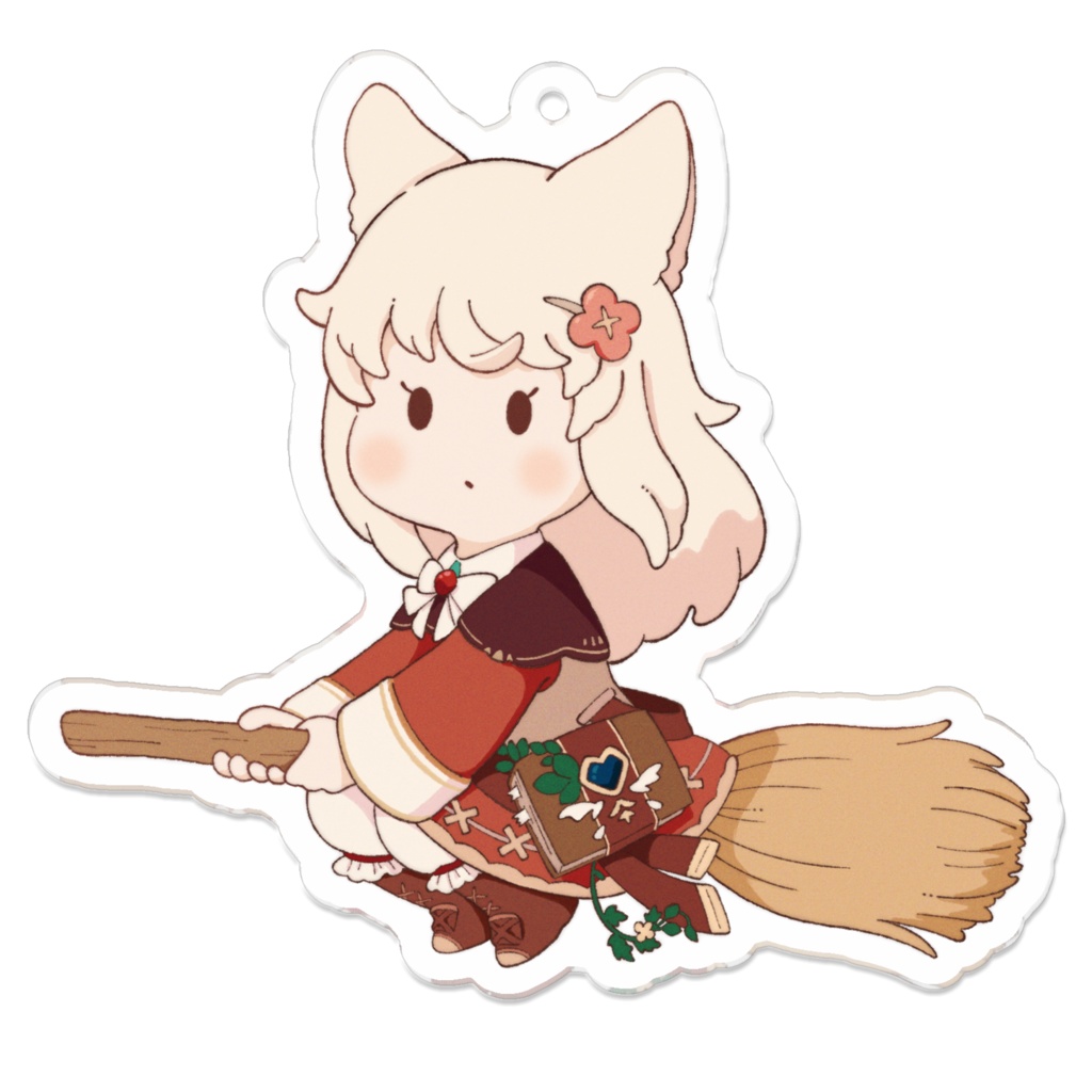 アクリルキーホルダー📚えどぐるみ