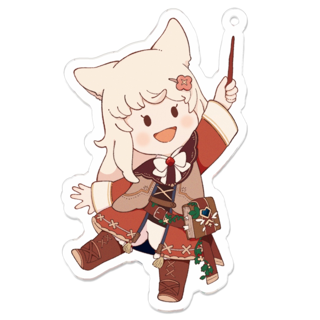 アクリルキーホルダー📚えどぐるみ