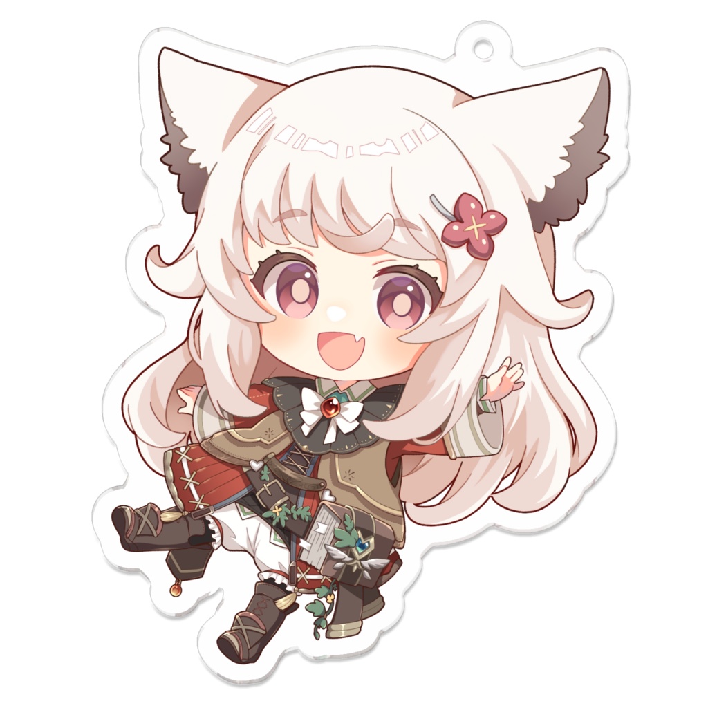 アクリルキーホルダー📚えどぐるみ