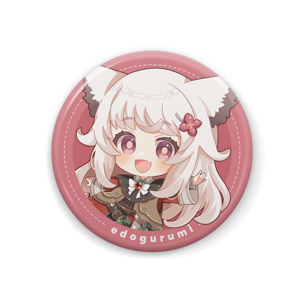 缶バッジ📚えどぐるみ