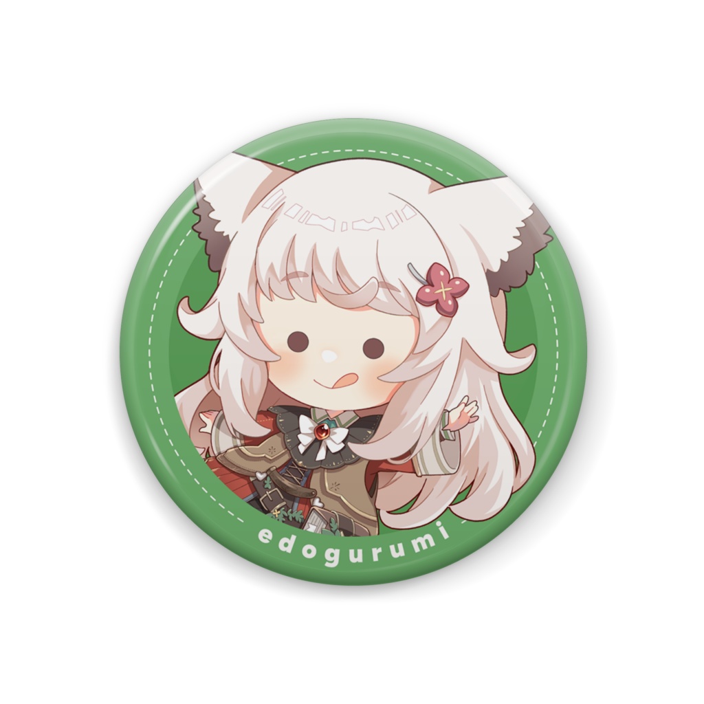 缶バッジ📚えどぐるみ