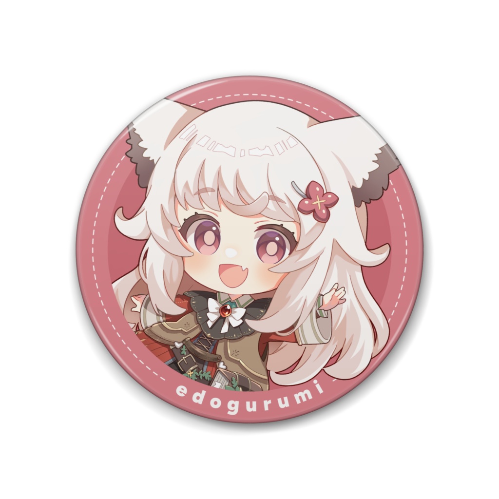 でっかい缶バッジ📚えどぐるみ