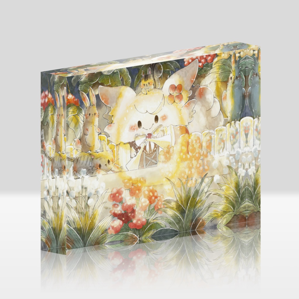 アクリルブロック📚えどぐるみ