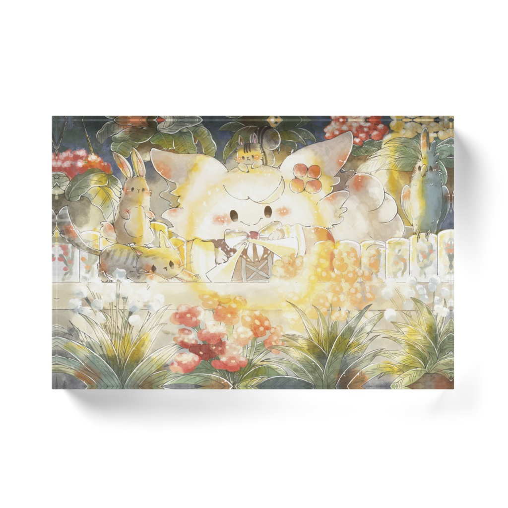 アクリルブロック📚えどぐるみ