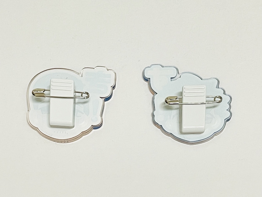 【菊田】【杉元】アクリルクリップ