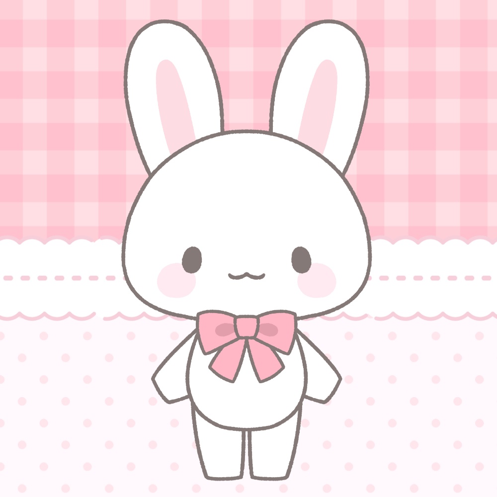 【汎用モデル】もっちりうさぎちゃん【VTS・nizima対応】