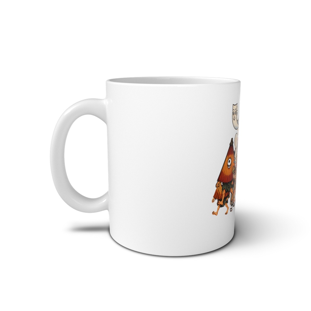 日本のかわいい妖怪たち マグカップ | Cute Japanese Yokai Mug