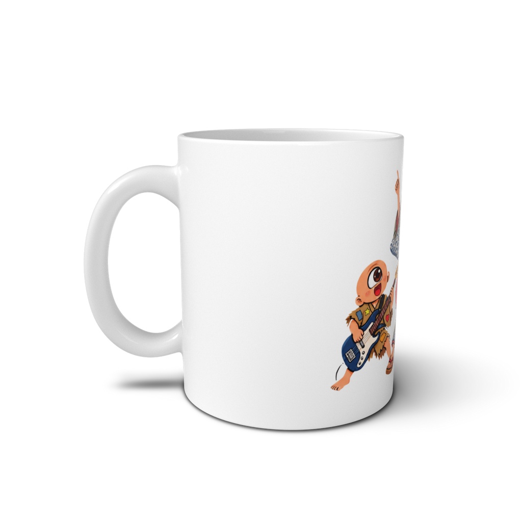日本の妖怪 ロックバンドマグカップ | Japanese Yokai Rock Band Mug
