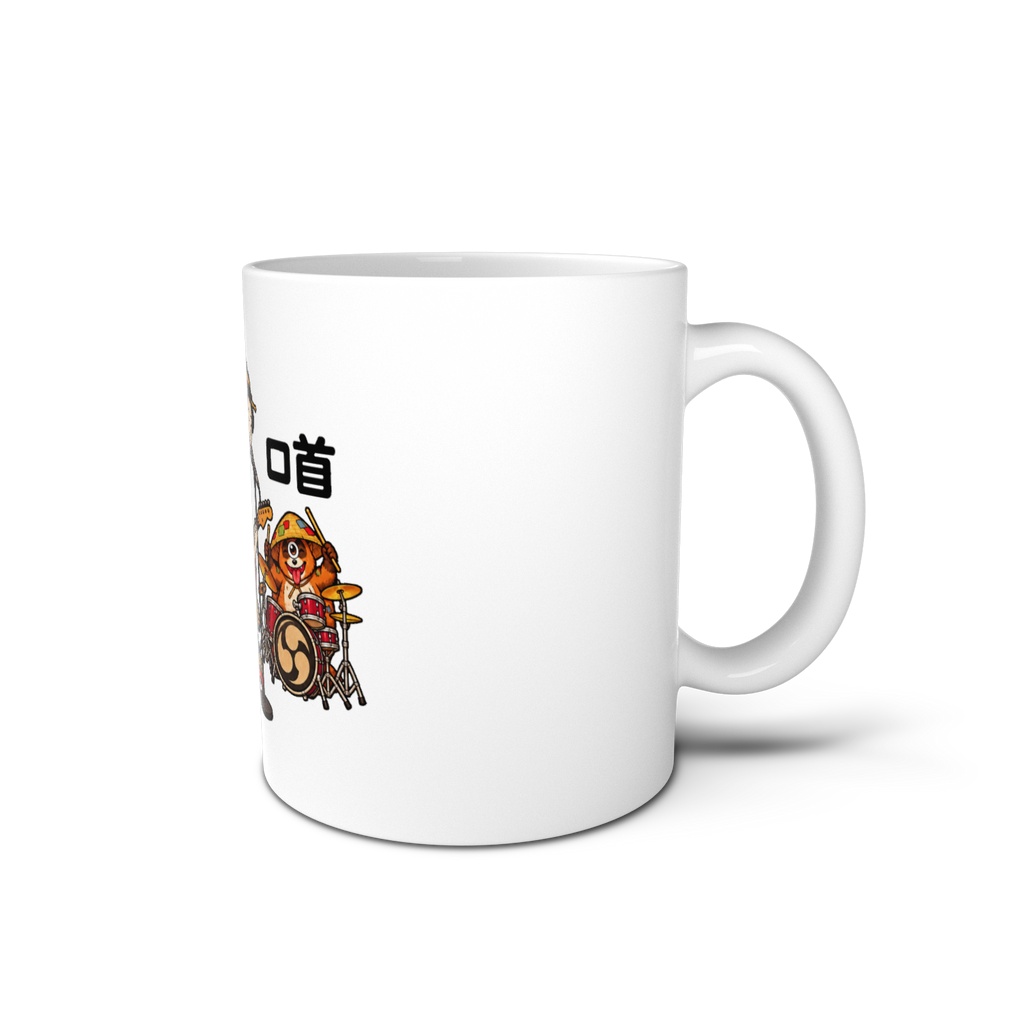 日本の妖怪 ロックバンドマグカップ | Japanese Yokai Rock Band Mug