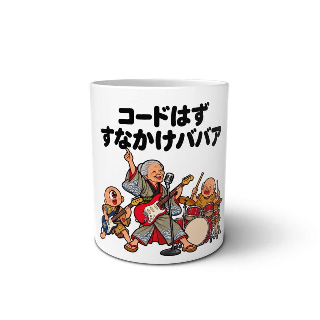 日本の妖怪 ロックバンドマグカップ | Japanese Yokai Rock Band Mug