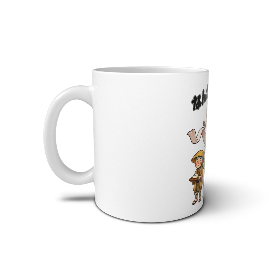 日本の妖怪 妖怪文字デザインマグカップ | Japanese Yokai Graphic Mug