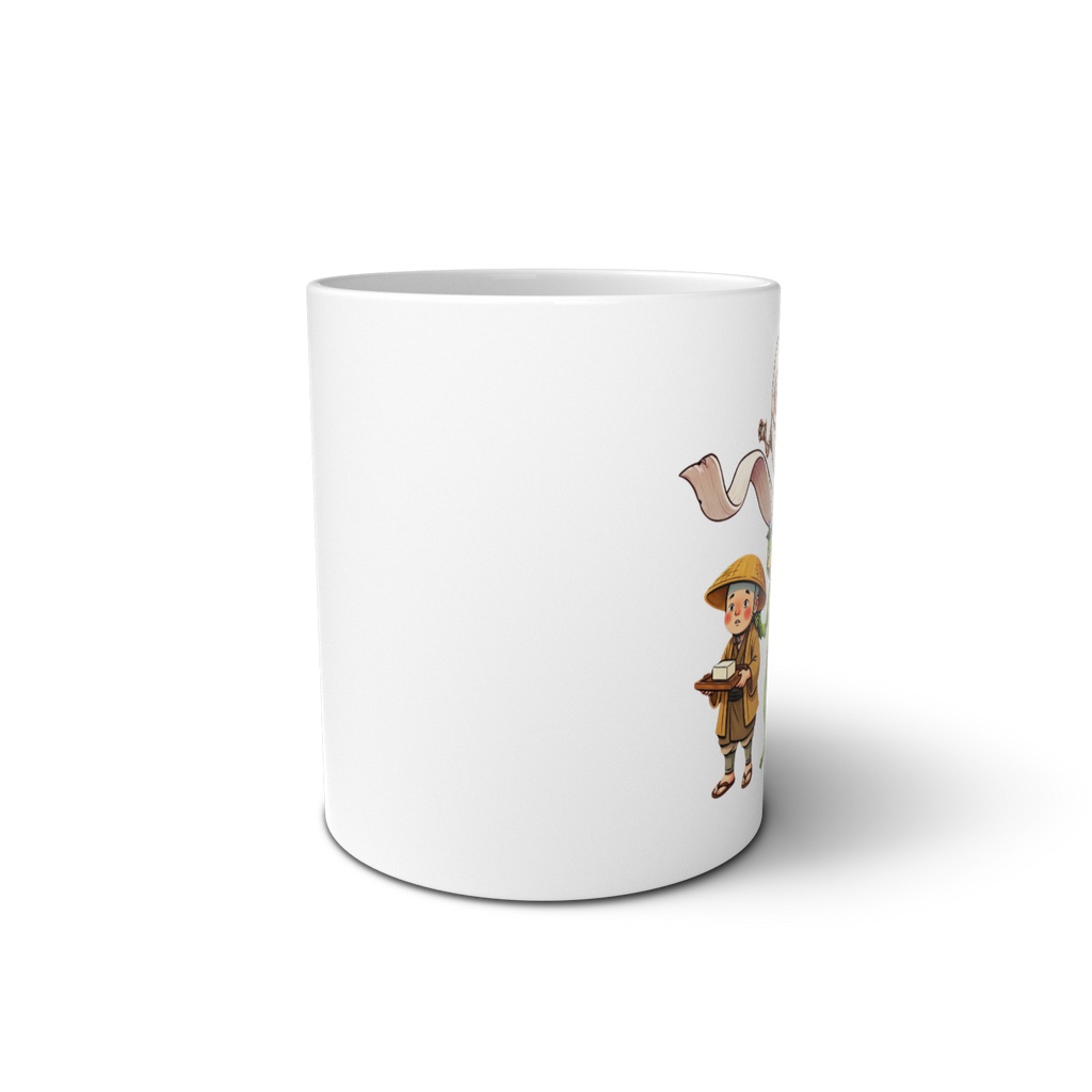 日本のかわいい妖怪たち マグカップ | Cute Japanese Yokai Mug ( Rokurokubi)