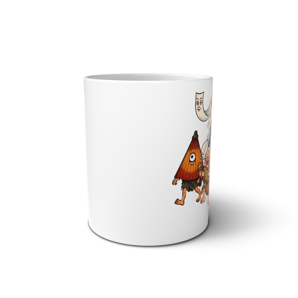 日本のかわいい妖怪たち マグカップ | Cute Japanese Yokai Mug