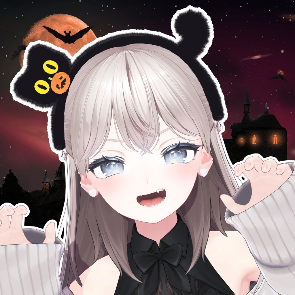 [Free Hairband] Halloween Cat