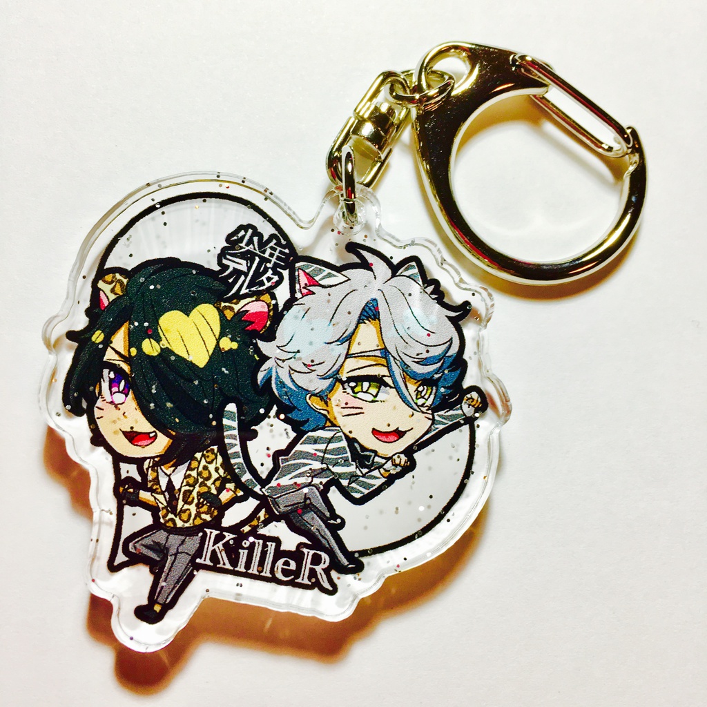 KilleRラメ★アクリルキーホルダー