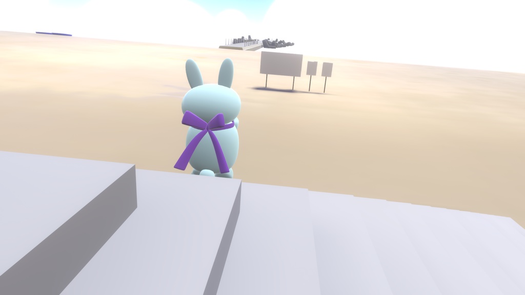 【VRChat用3Dモデル】よさうさ【非公式ユーザーモデル】