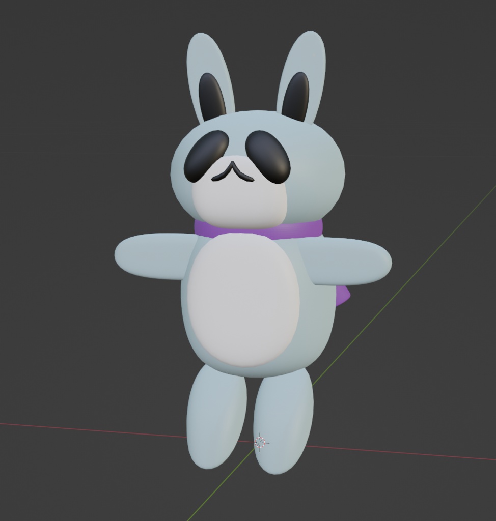 【VRChat用3Dモデル】よさうさ【非公式ユーザーモデル】